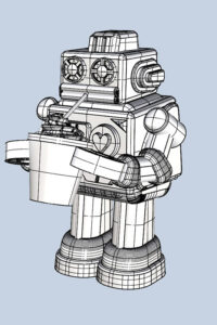 ロボチョ3Dモデリング