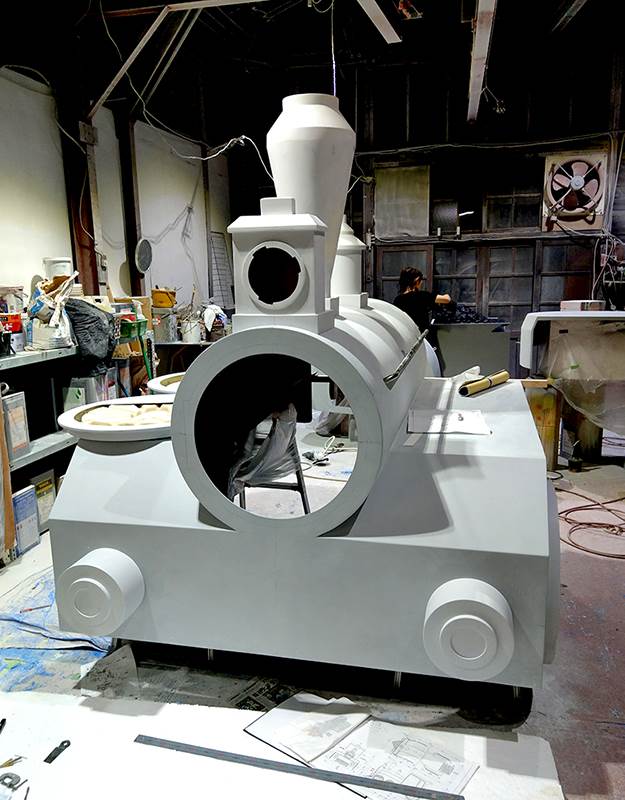 SLキングダム造形部分