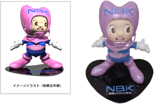 企業イメージキャラクター FRP造形1