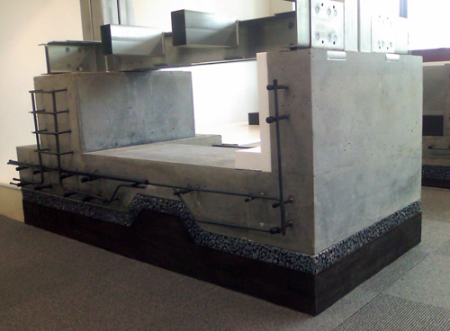 建築構造レプリカ3 FRP造形