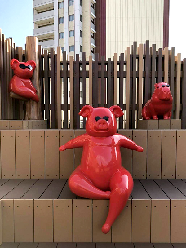 FRP造形 球団キャラクター2