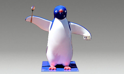 ペンギン立体看板サムネイル