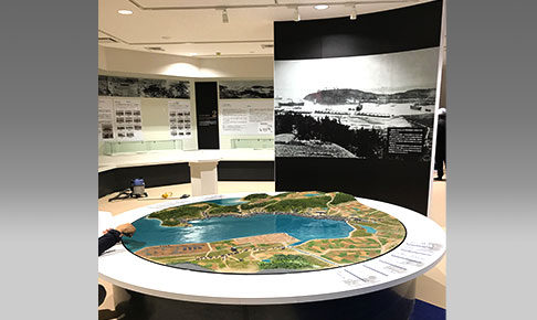 港のジオラマのサムネイル