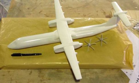 3Dプリンターで出力したパーツ