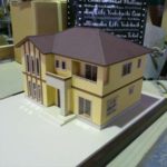 製作中3住宅模型30分の1
