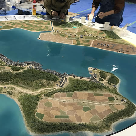  ジオラマ明治時代の口之津（長崎県）