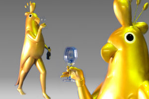 金色キャラクターのサムネイル