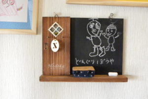 黒板ワークショップ完成品イメージ